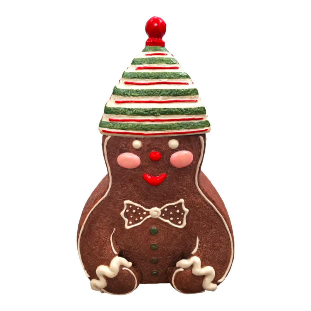 MIDWEST OF CANNON FALLS GINGERBREAD COOKIE JAR RETIRED